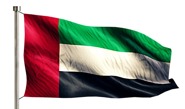 Bandera Nacional de Emiratos Árabes Unidos — Foto de Stock