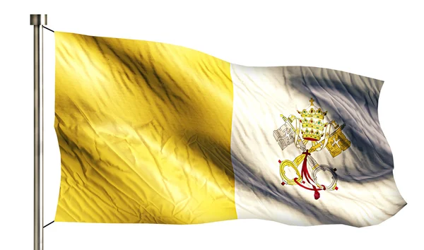 Vatican City National Flag — Stock Photo, Image