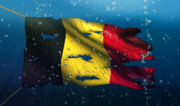 La Belgique sous le drapeau de la mer — Photo