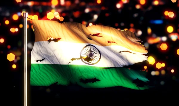 India National Flag — Stock Photo, Image