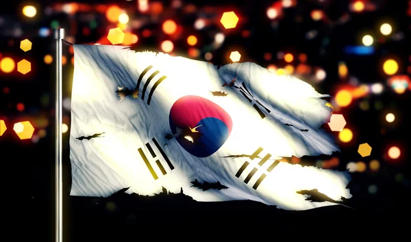 Bandiera nazionale Corea — Foto Stock