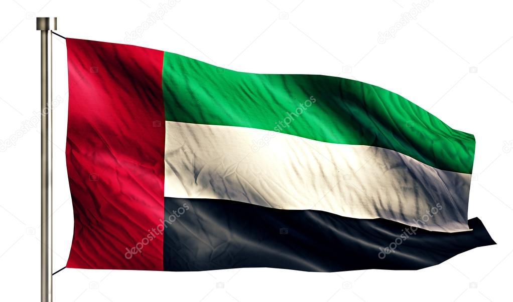 United Arab Emirates National Flag