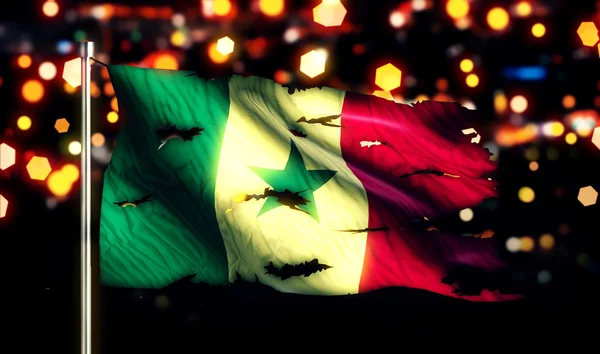 Bandera Nacional de Senegal —  Fotos de Stock
