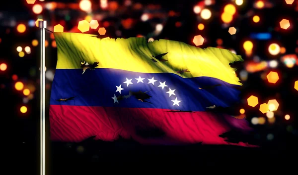 Εθνική σημαία της Βενεζουέλας — Φωτογραφία Αρχείου