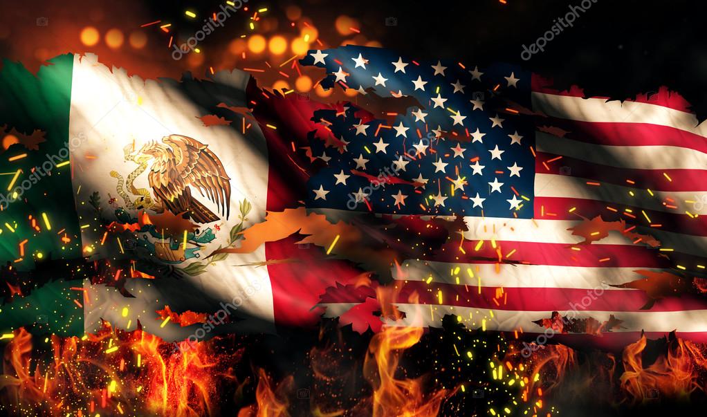 √ Usa Vs Mexico Flag / Vector Flags - Download Free Vector Art, Stock