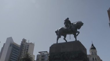 Montevideo 'da Jose Artigas heykeli