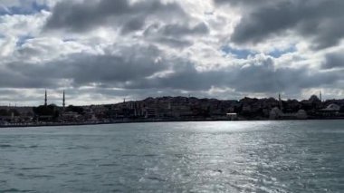 İstanbul 'un İstanbul manzarası Boğaz' dan