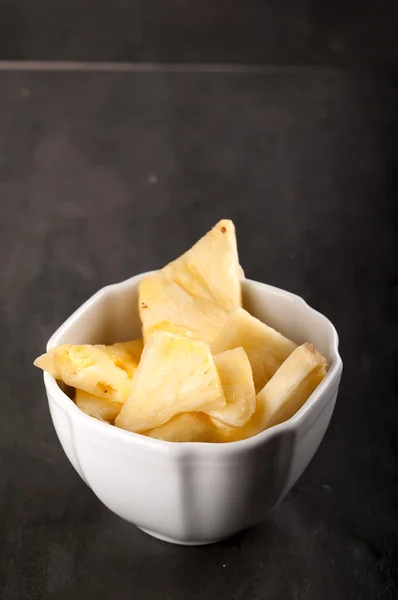 Fresh sliced pineapple — Stock Photo, Image
