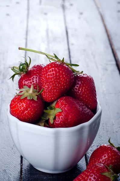 Frisches neues Image von Erdbeeren — Stockfoto