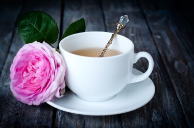 çay shabby chic tarzı