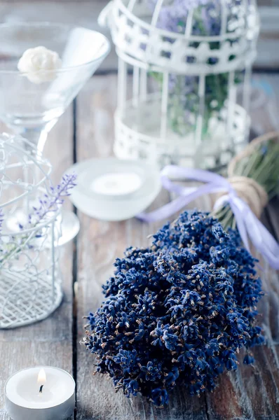 Lavendel - lavendel blombukett — Stockfoto