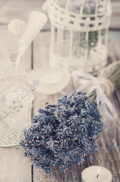 Mazzo di fiori di lavanda — Foto Stock