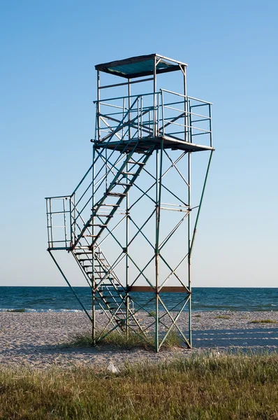 Metal tower of the coast guard — Stock Photo, Image