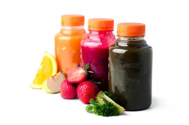 Taze ve sağlıklı meyve sebze suları
