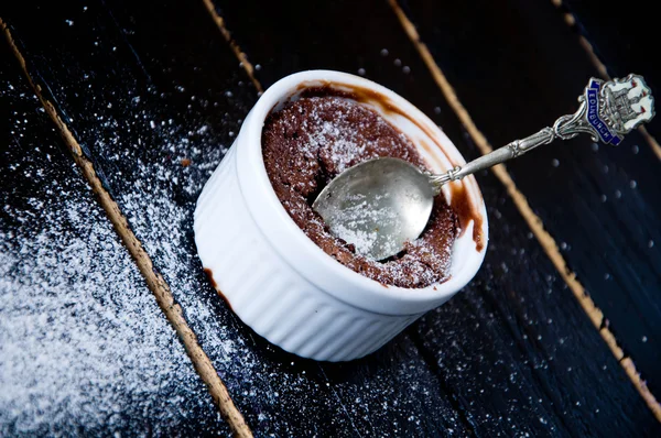 Schokoladendessert — Stockfoto