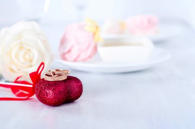 Sevgililer günü dekoration ilanı aşk 