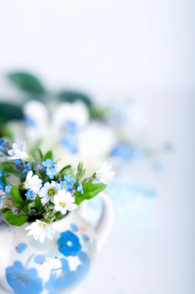 Bok och blommor — Stockfoto