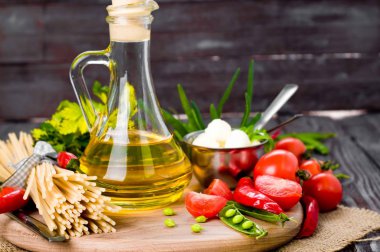  sebze, baharat ve makarna 