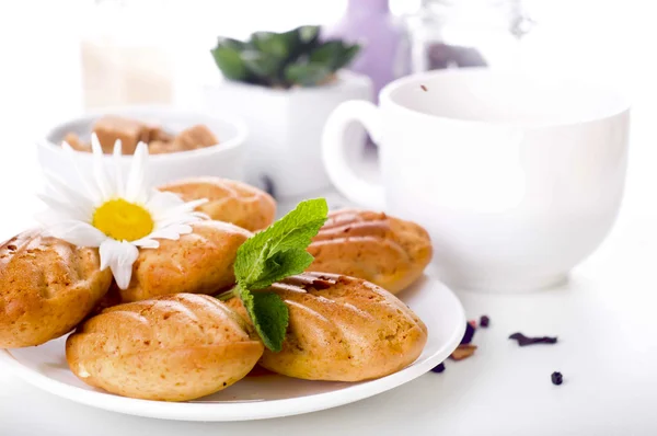 Madeleine hausgemachte Kuchen — Stockfoto