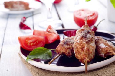 Kıyılmış kuzu kebabı 