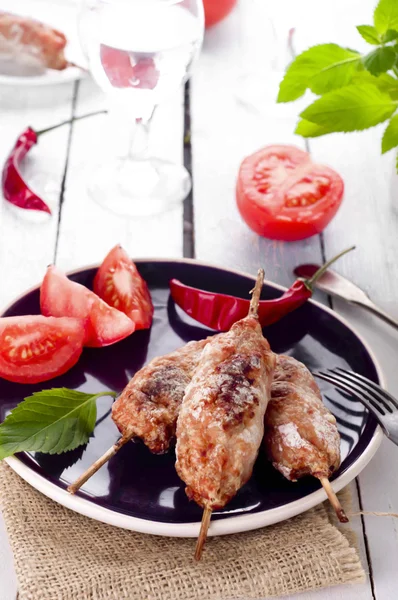 Kıyılmış kuzu kebabı 