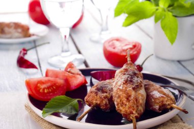 Kıyılmış kuzu kebabı 