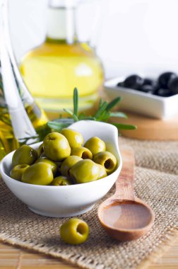 zeytinyağı ve zeytin dalı tablo