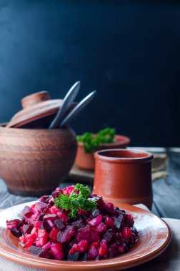 pancar salatası Vinegret