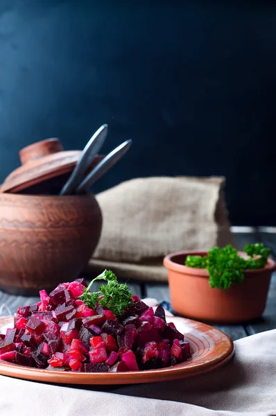 Pancar salatası Vinegret — Stok fotoğraf