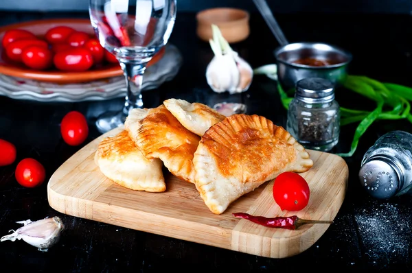 Taze pişmiş pasties — Stok fotoğraf