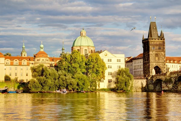 Město Most pohled — Stock fotografie