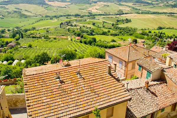 Toscana ciudad — Foto de Stock