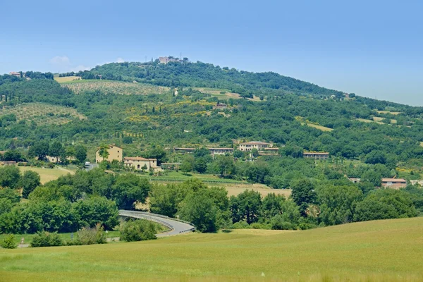 Landskap i Toscana — Stockfoto