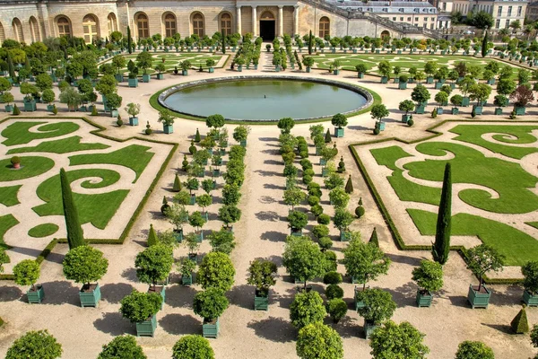 Französischer grüner Garten — Stockfoto