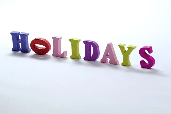 Holidays sign — Stock Photo, Image
