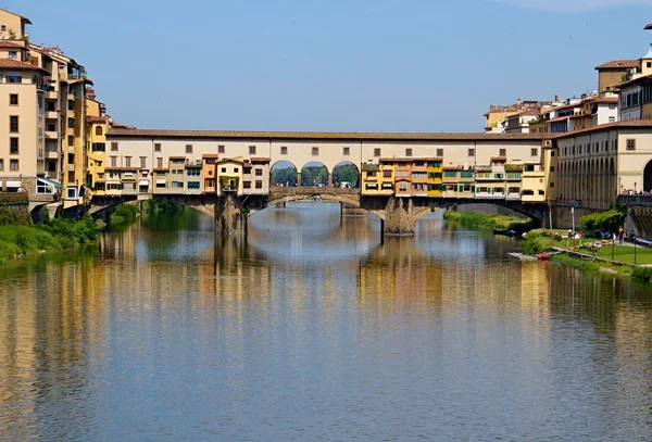 Florence river bank view — Stock Photo, Image