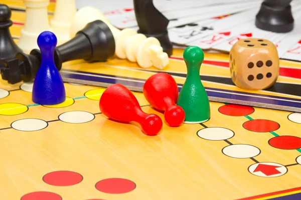 Closeup of board games — Stock Photo, Image