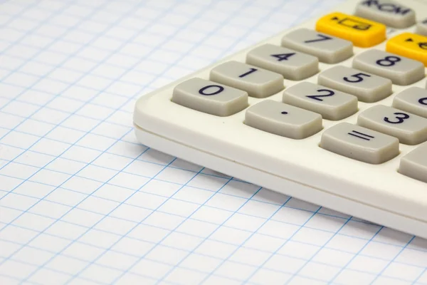 Calculatrice d'entreprise gros plan — Photo