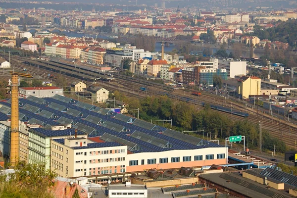 Widok na miasto — Zdjęcie stockowe