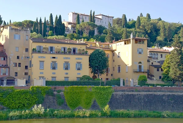 Florence river bank view — Stock Photo, Image