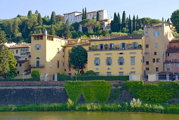 Florence river bank view — Stock Photo, Image