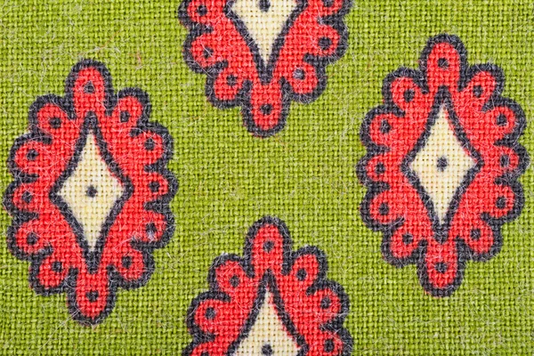 Padrão têxtil. Close-up . — Fotografia de Stock