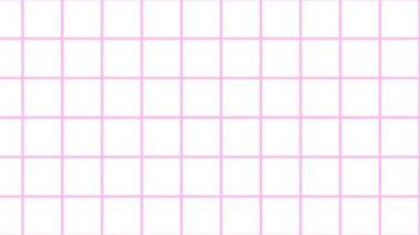 Soyut ızgara pembe çizgi hareket döngü arkaplanı