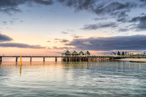 Busselton Jetty na Geographe Bay w Australii Zachodniej — Zdjęcie stockowe