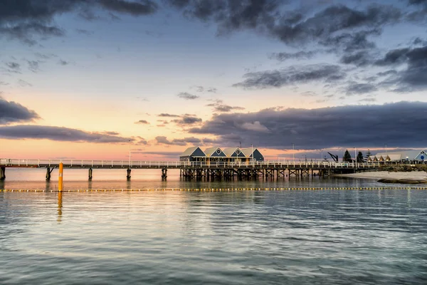 Busselton Jetty на заливе Феграф на западе Австралии — стоковое фото