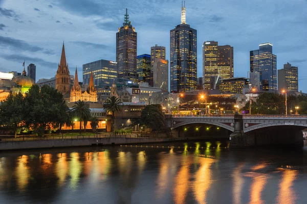 Docklands i Melbourne — Stockfoto