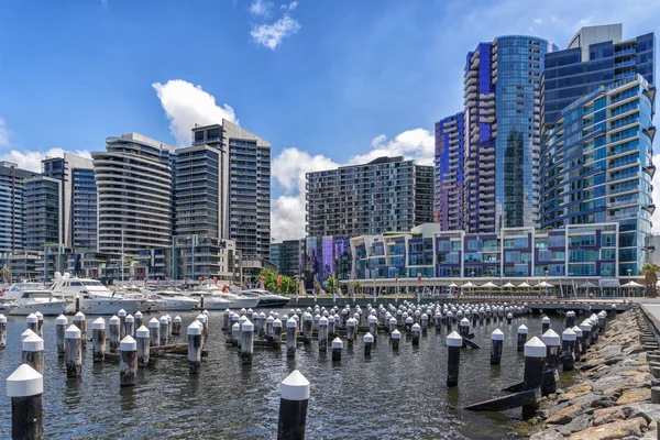 Docklands en Melbourne — Foto de Stock