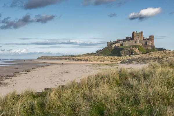 Bamburgh kasteel in Engeland — Stockfoto