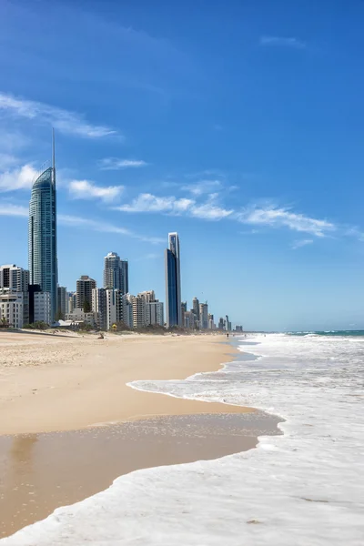 Na Gold Coast Broadbeach — Zdjęcie stockowe