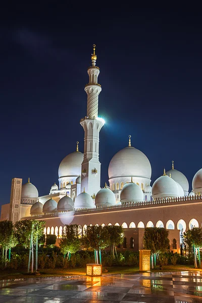 Sheikh Zayed stor moské i Abu Dhabi — Stockfoto